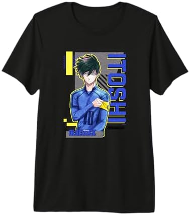 Amazon.com: Blue Lock Rin Itoshi The Captain Big Chest Neon